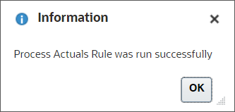 Information message